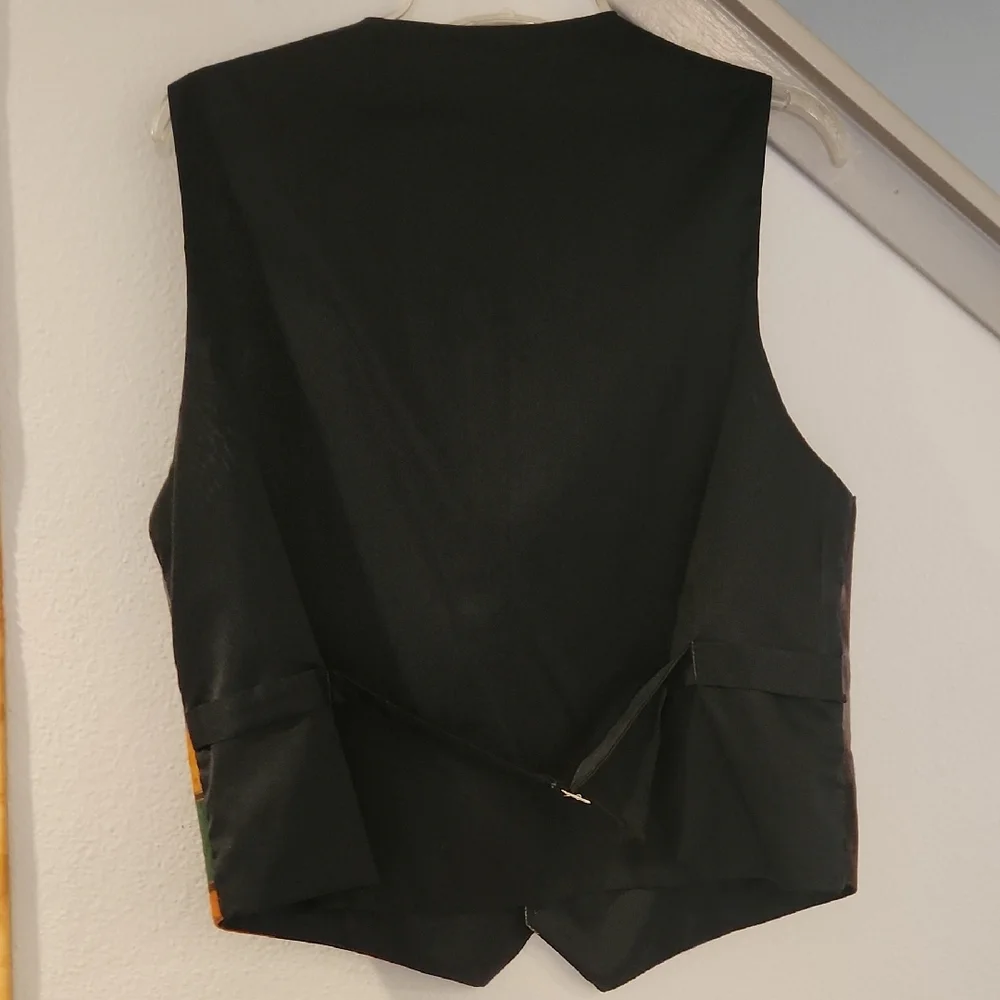 Colorful Abstract Patterned Vest - Picture 6 of 11